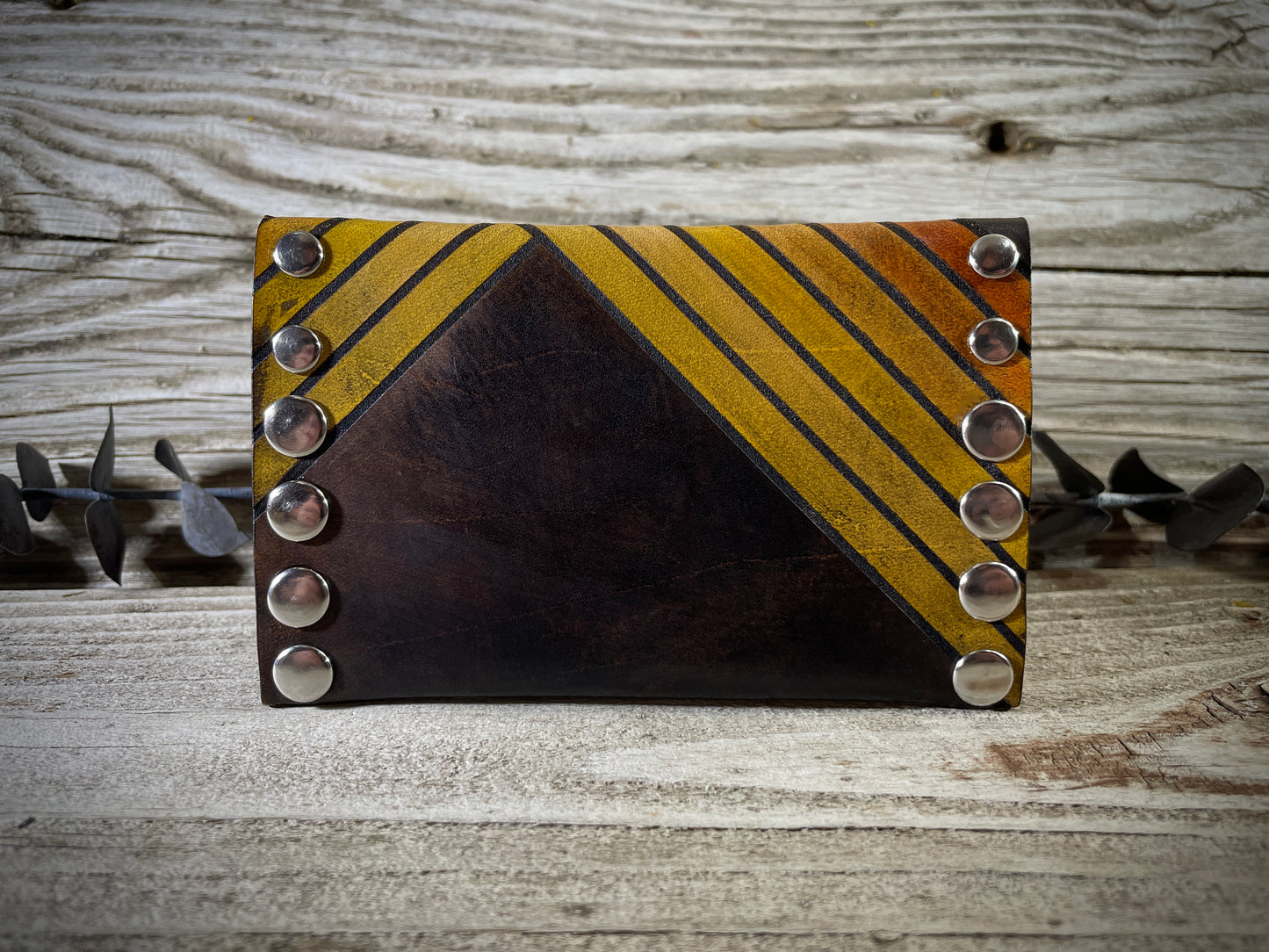 Stripes Slim Card Wallet