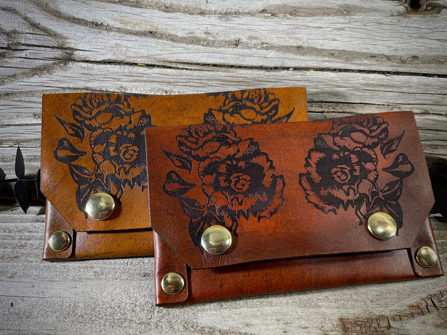 Rose Slim Card Wallet