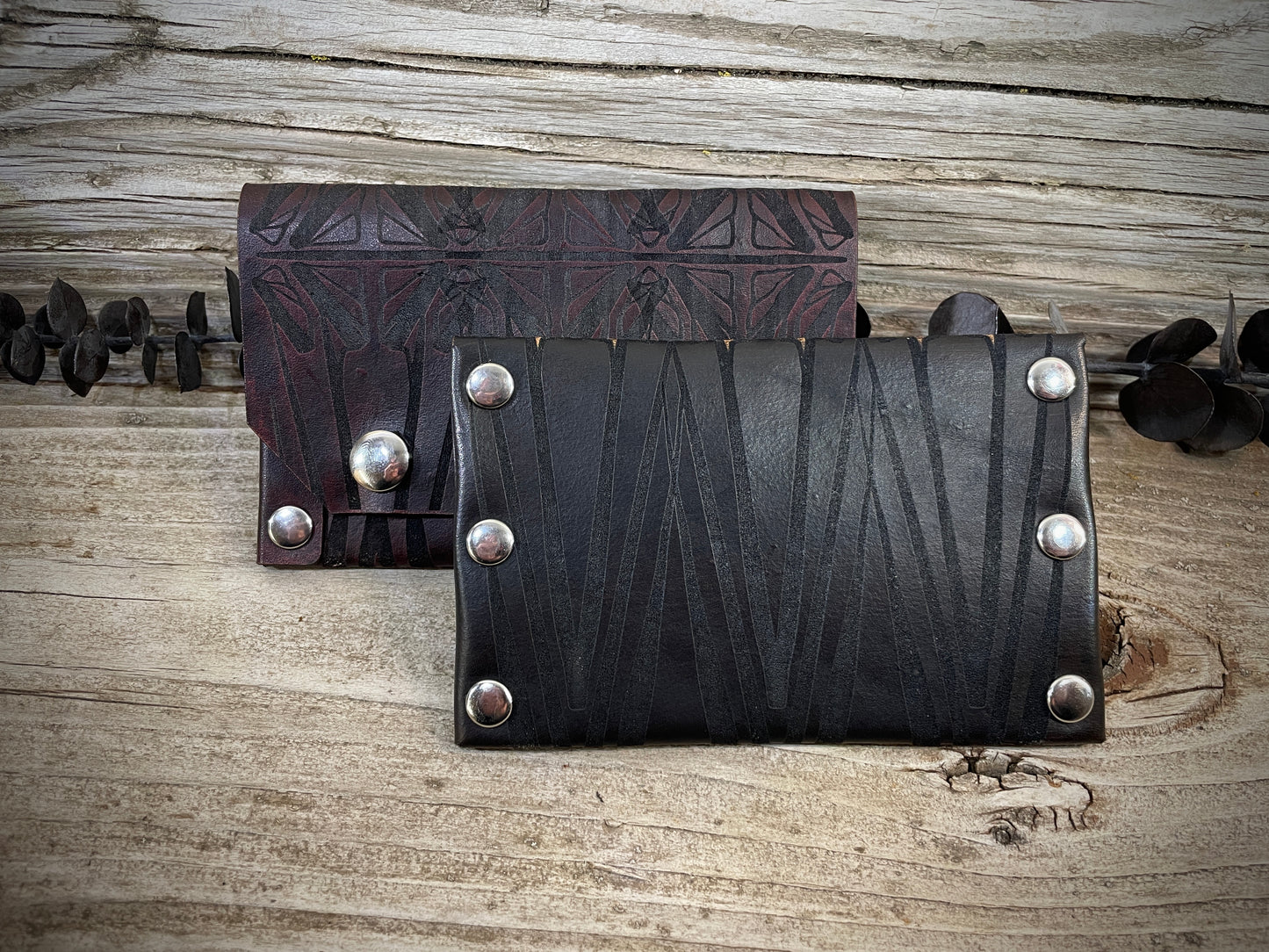 Dark Noir Slim Card Wallet
