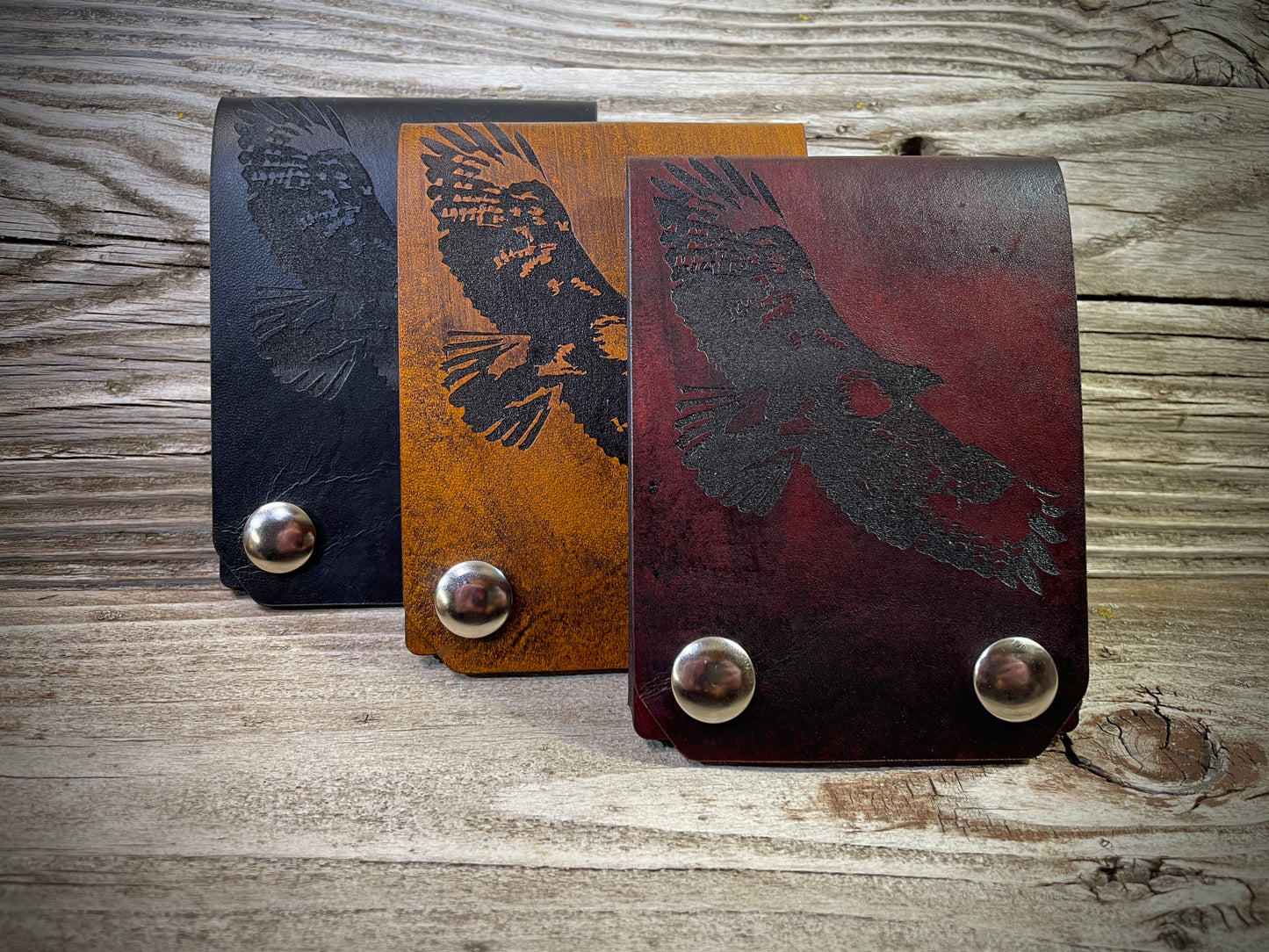Hawk Leather Snap Wallet