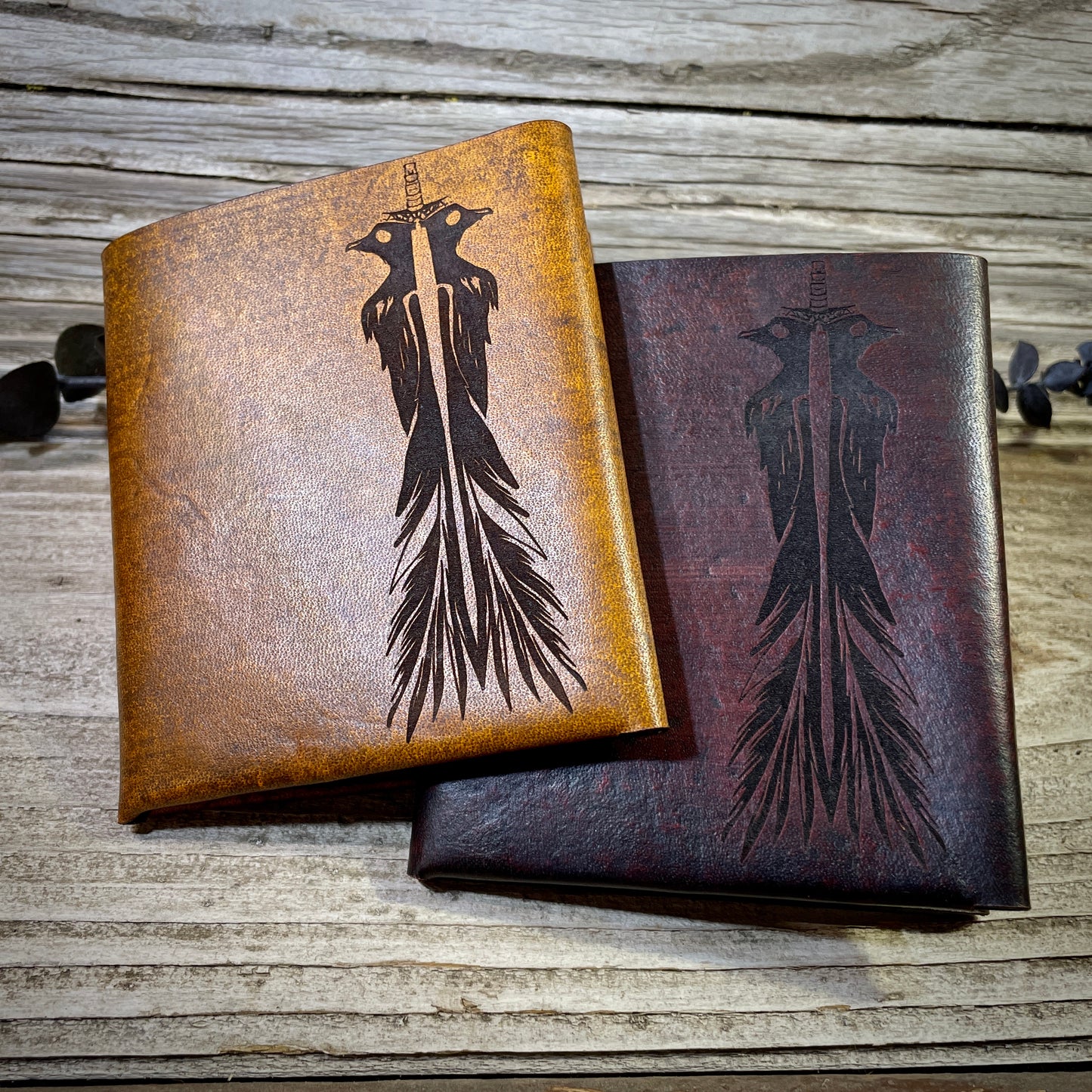 Sword Leather By-Fold Wallet