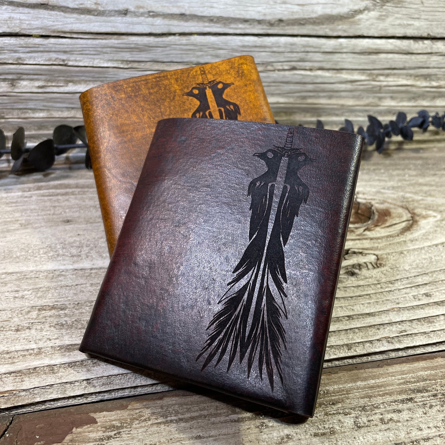 Sword Leather By-Fold Wallet