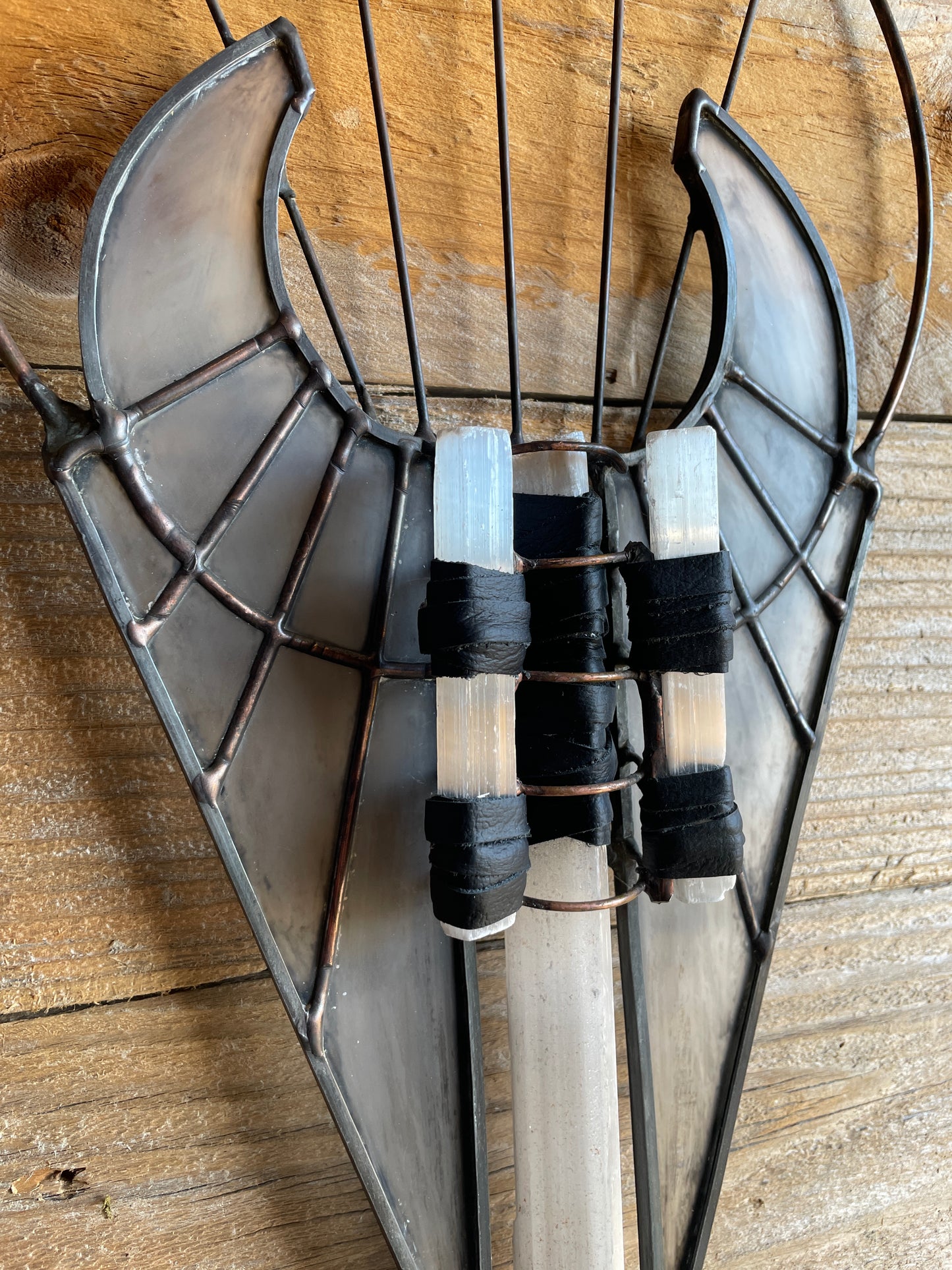 Rising Woman Stained Glass