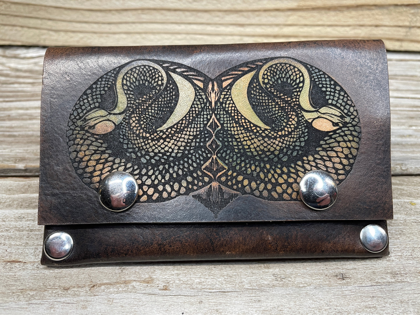 Serpent Slim Card Wallet