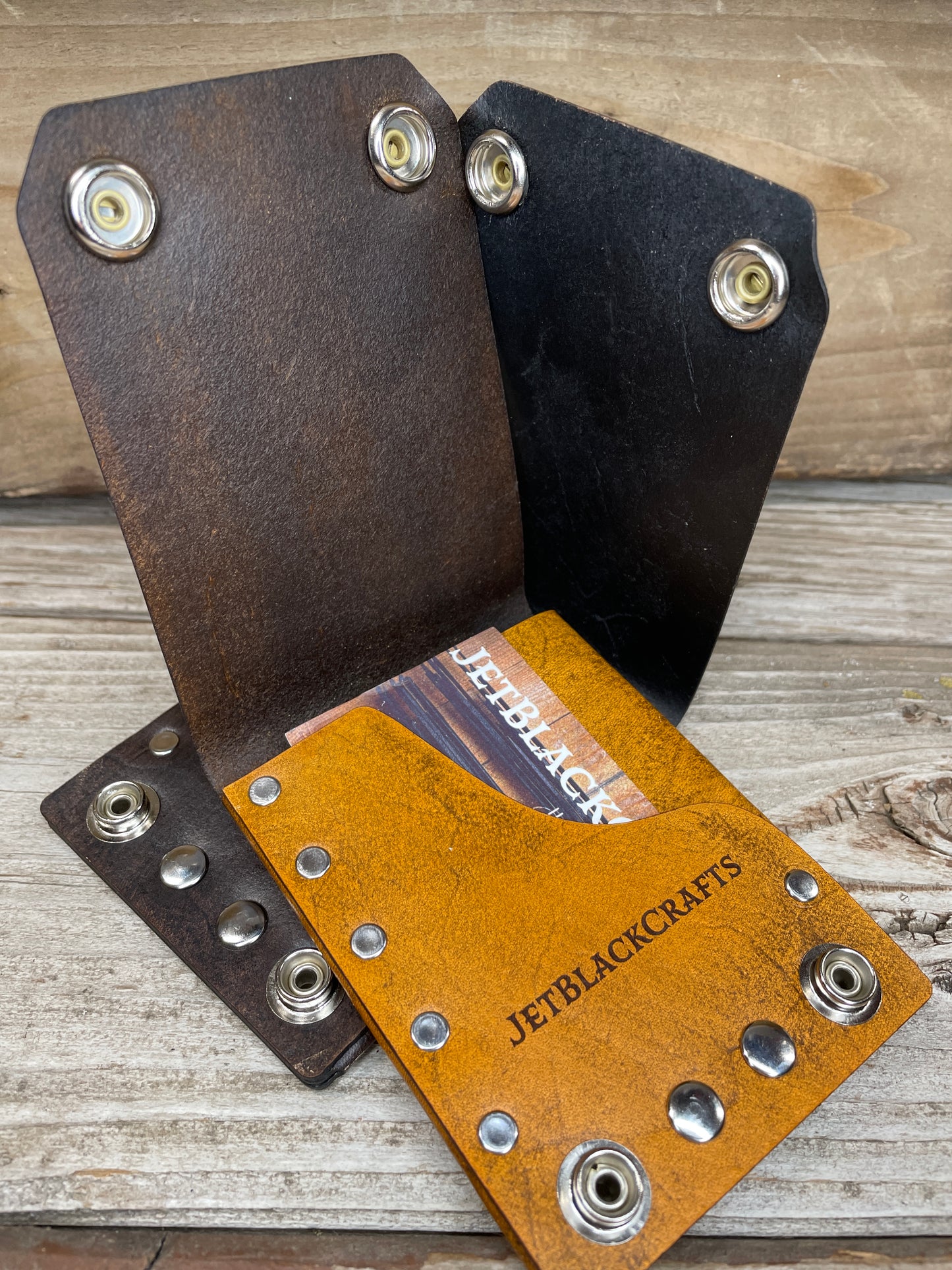 Magic Carpet Leather Snap Wallet