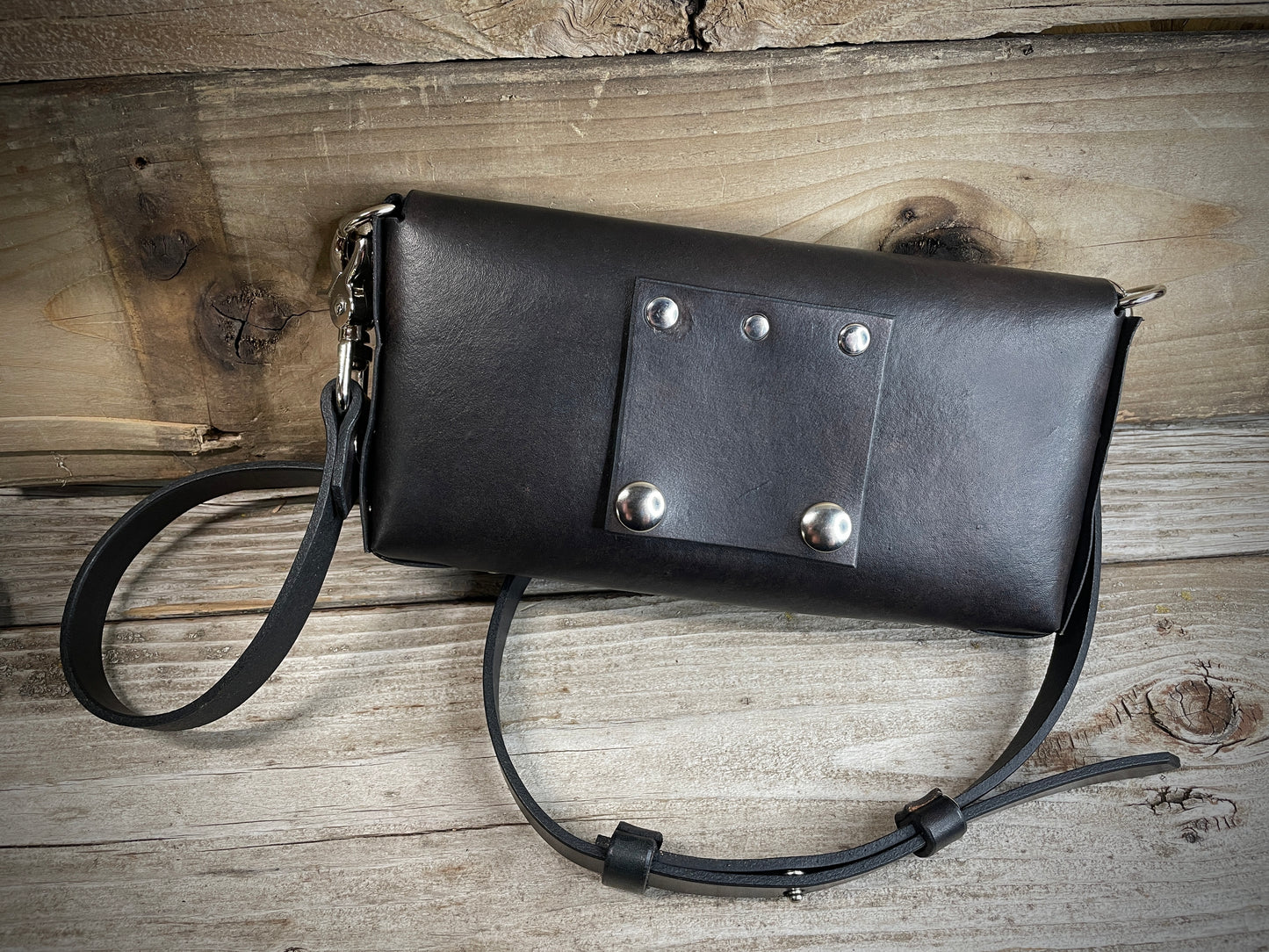 Io Moth Leather Crossbody Belt Bag