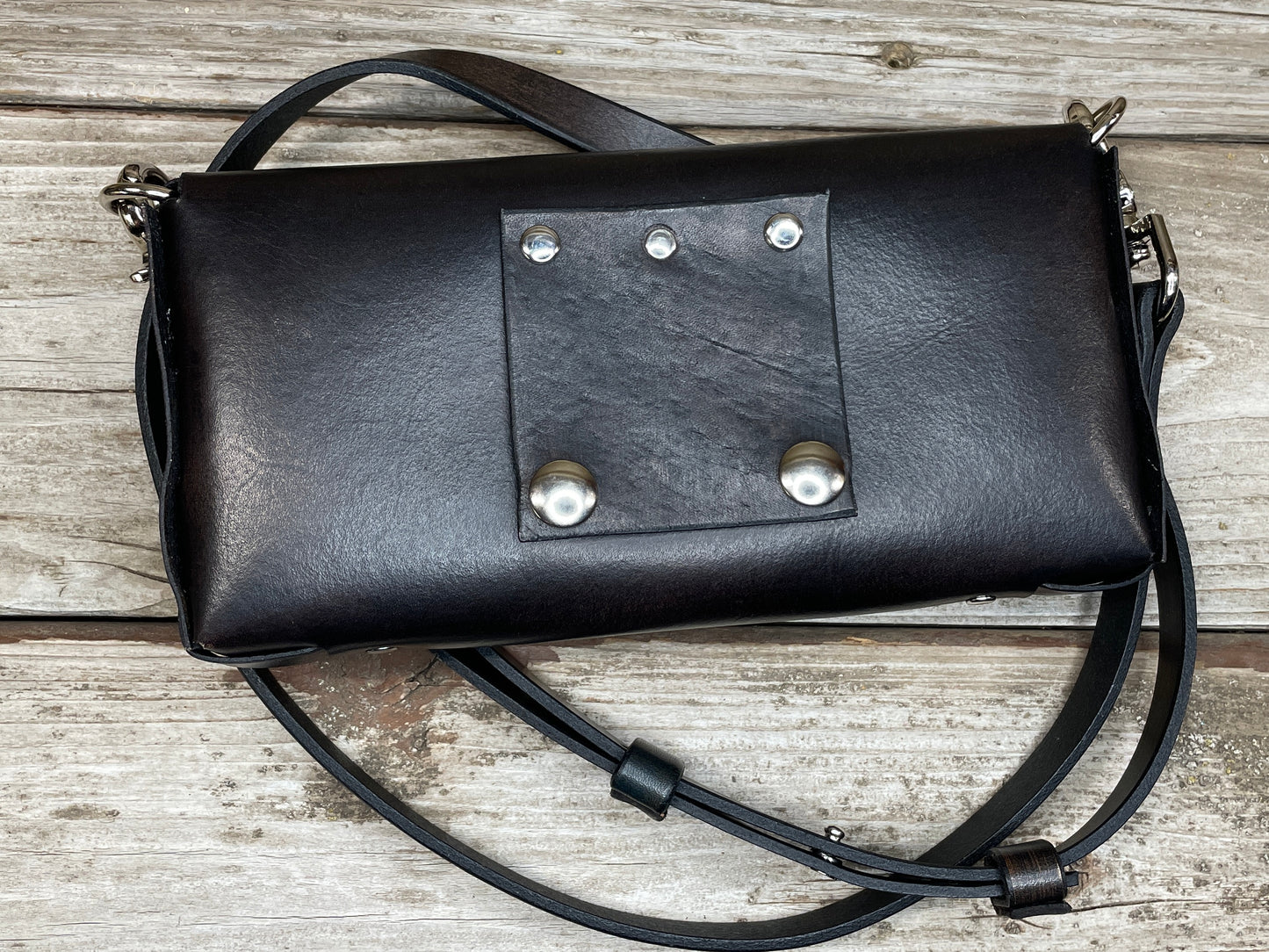 Io Moth Leather Crossbody Belt Bag