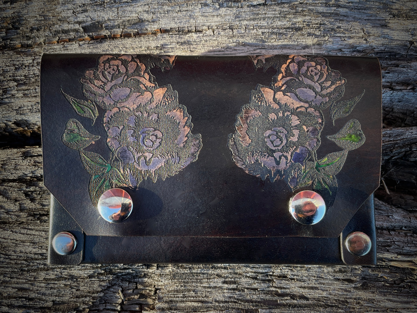 Rose Slim Card Wallet