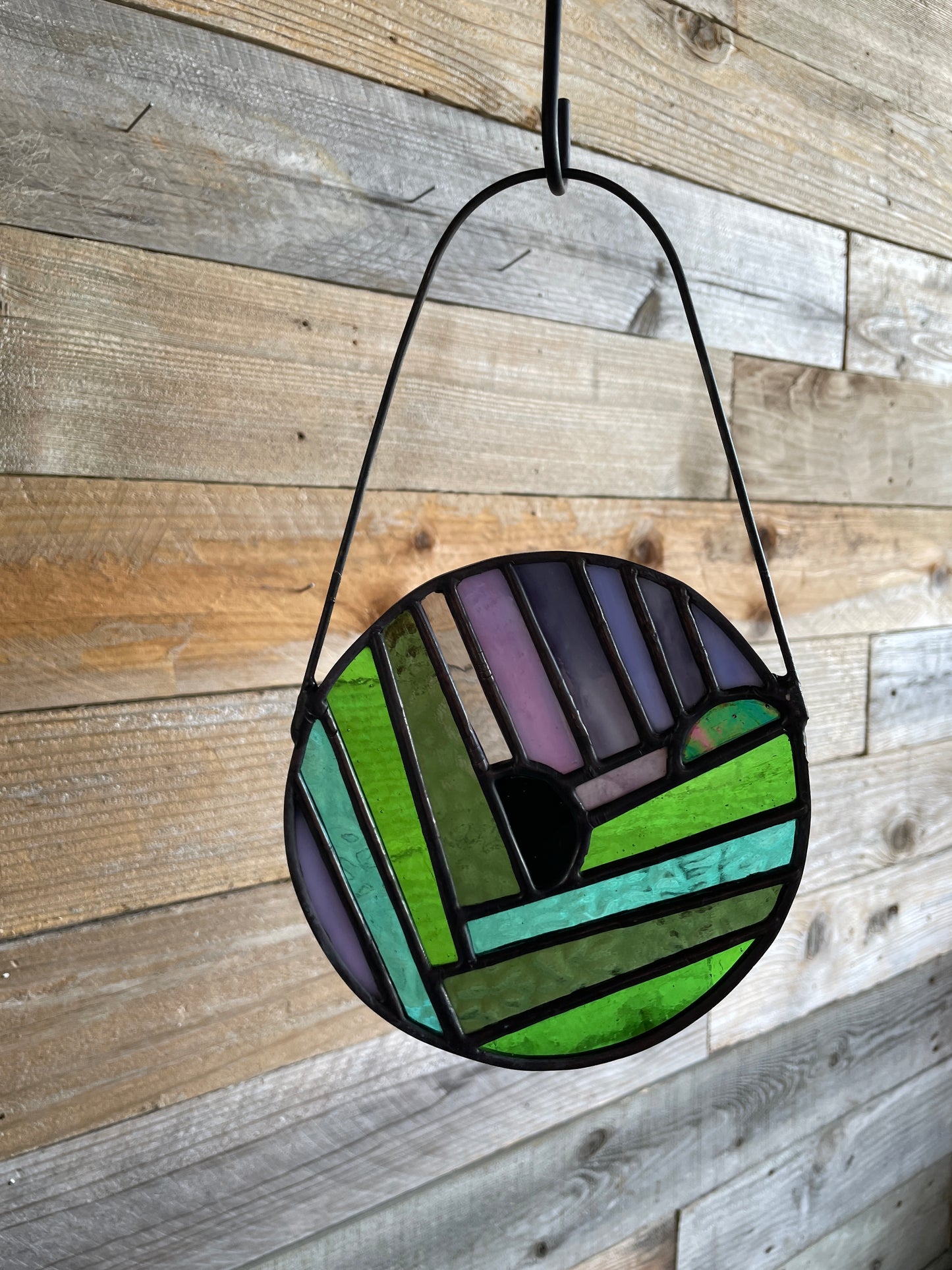 Contemporary Circle Sun Catcher/ Light Catcher