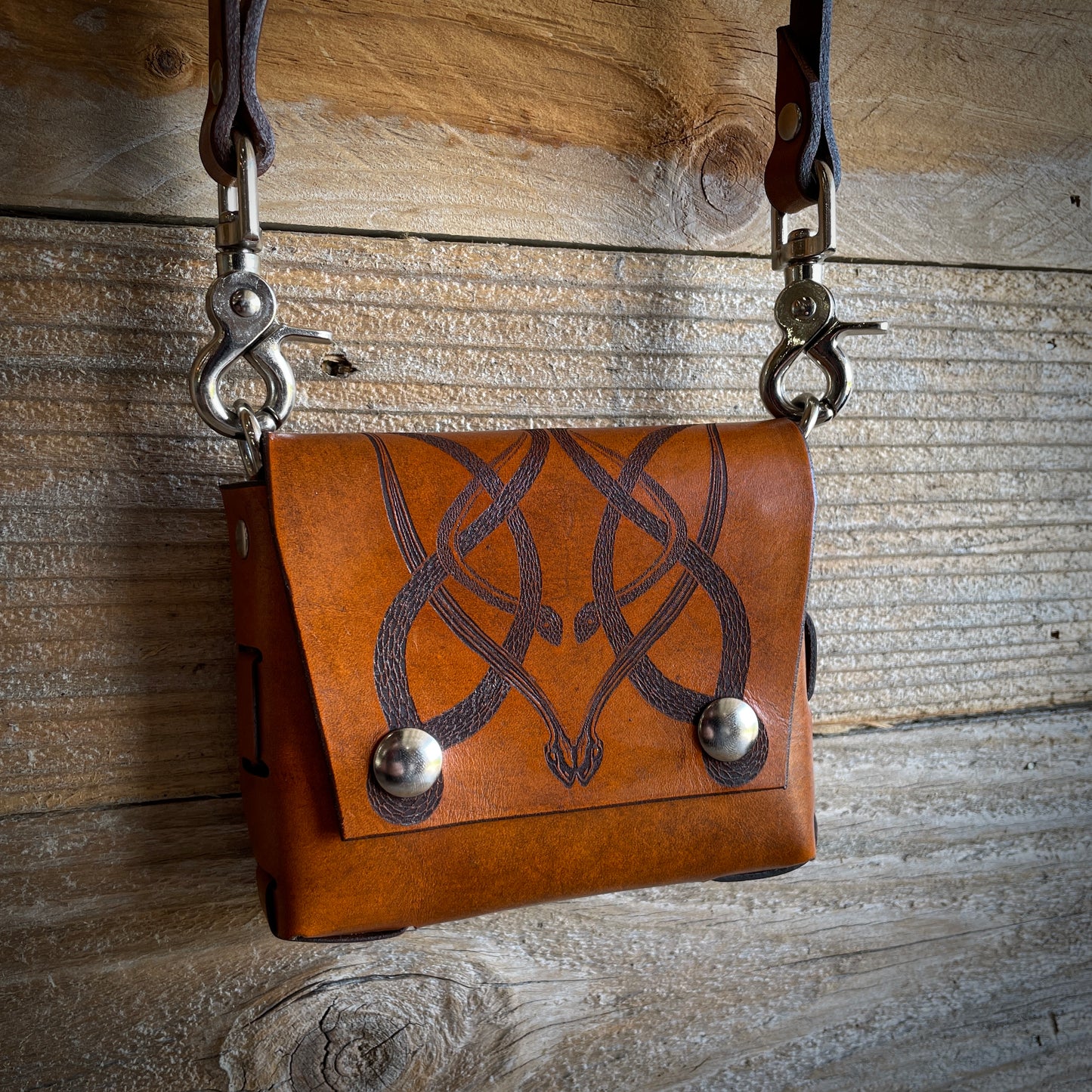 Small Serpent Knot Crossbody/Belt Bag