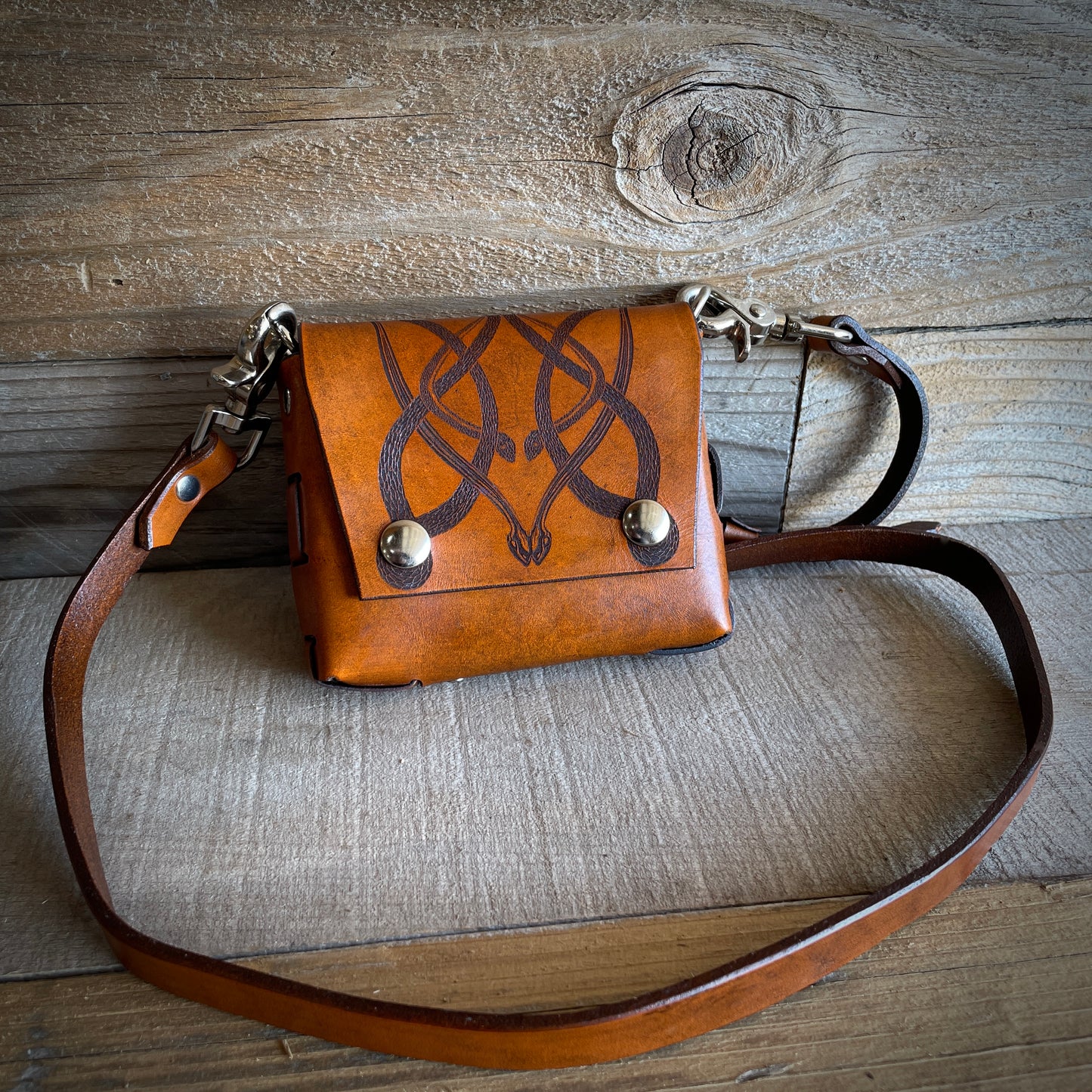 Small Serpent Knot Crossbody/Belt Bag