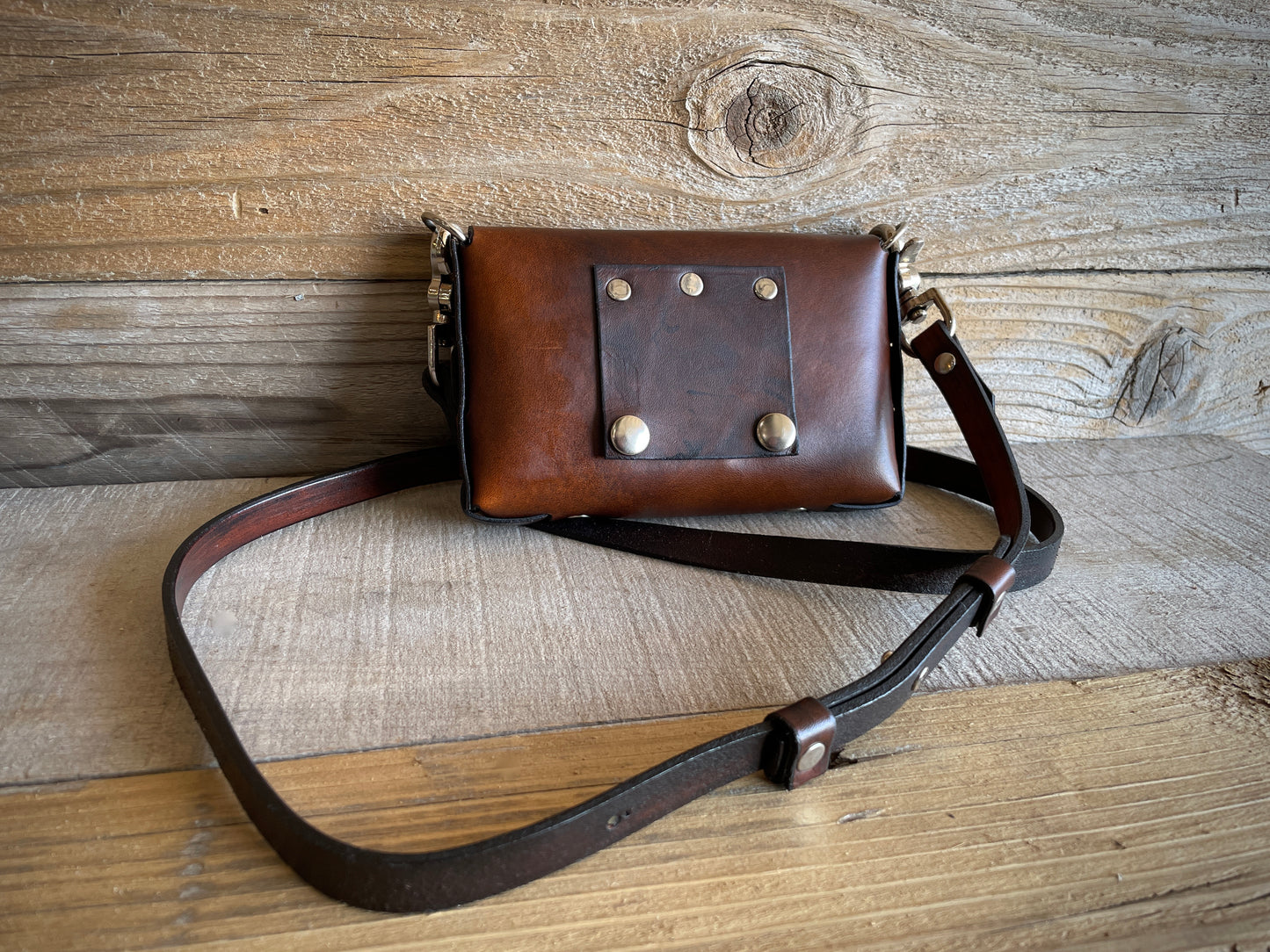 Butterfly Rose Leather Belt or Crossbody Bag
