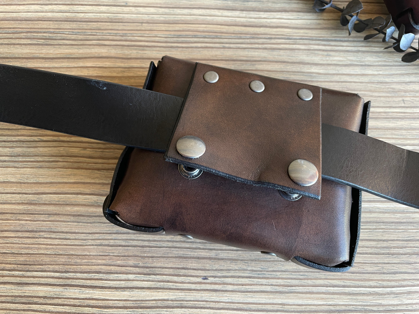 Norse Leather Belt Bag
