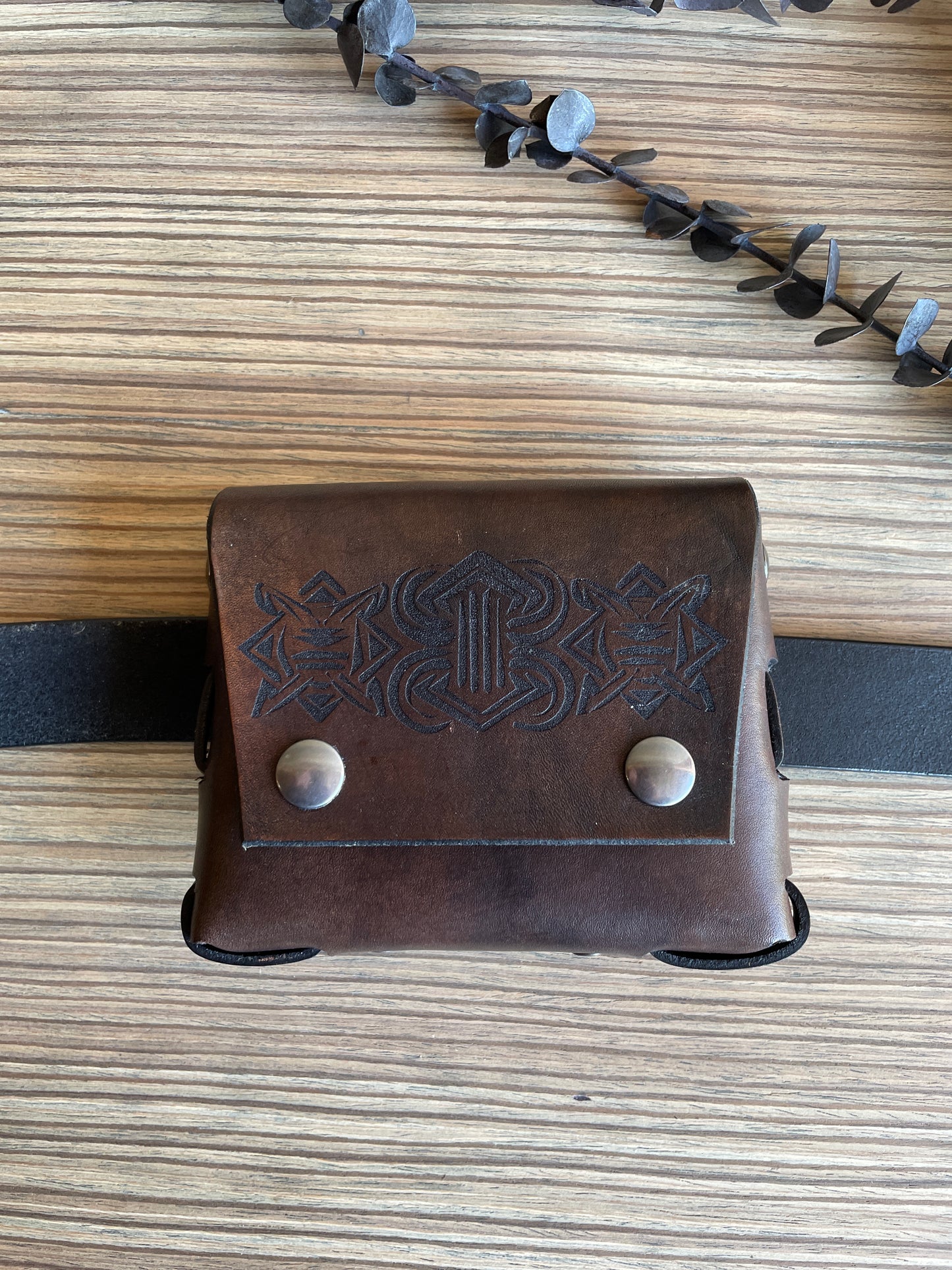 Norse Leather Belt Bag