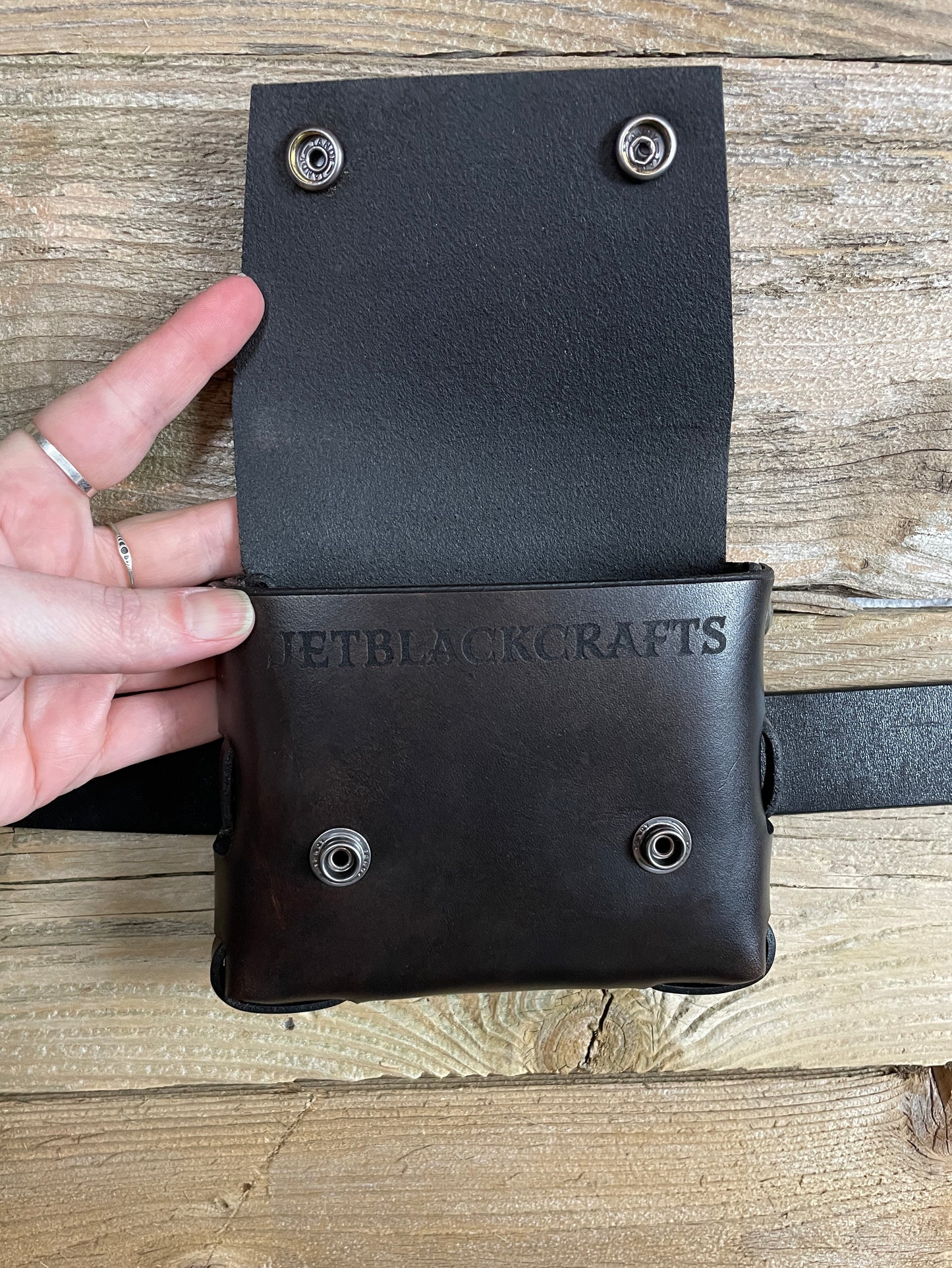 Norse Dark Brown Belt Bag