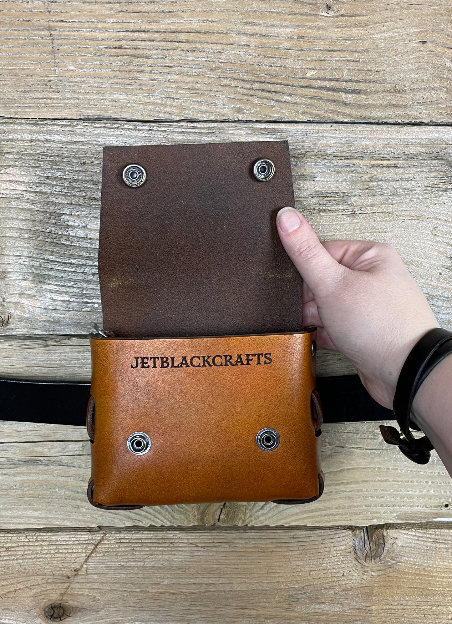 Viking Rune Light Brown Belt Bag