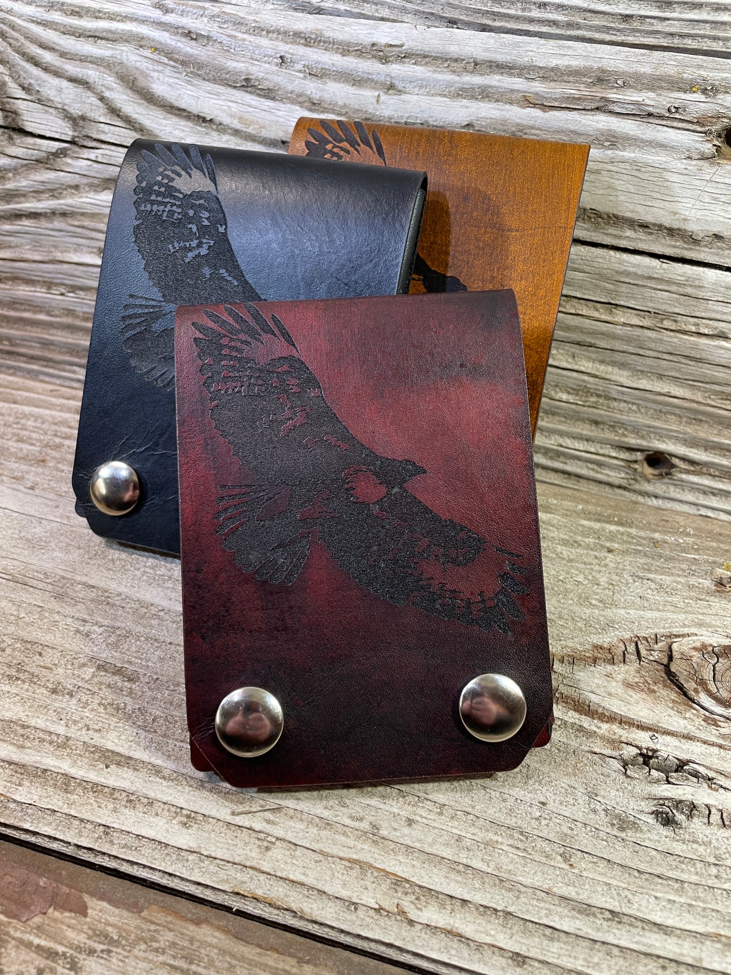 Hawk Leather Snap Wallet