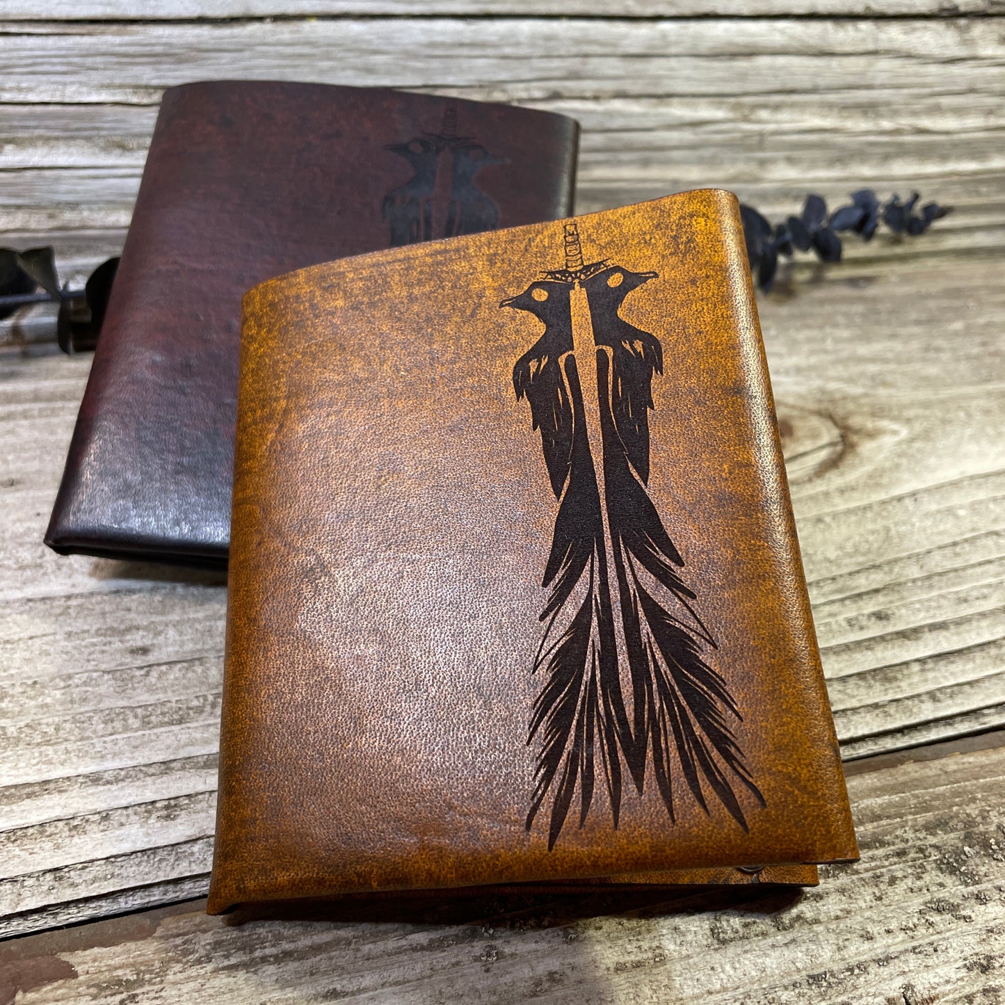 Sword Leather By-Fold Wallet
