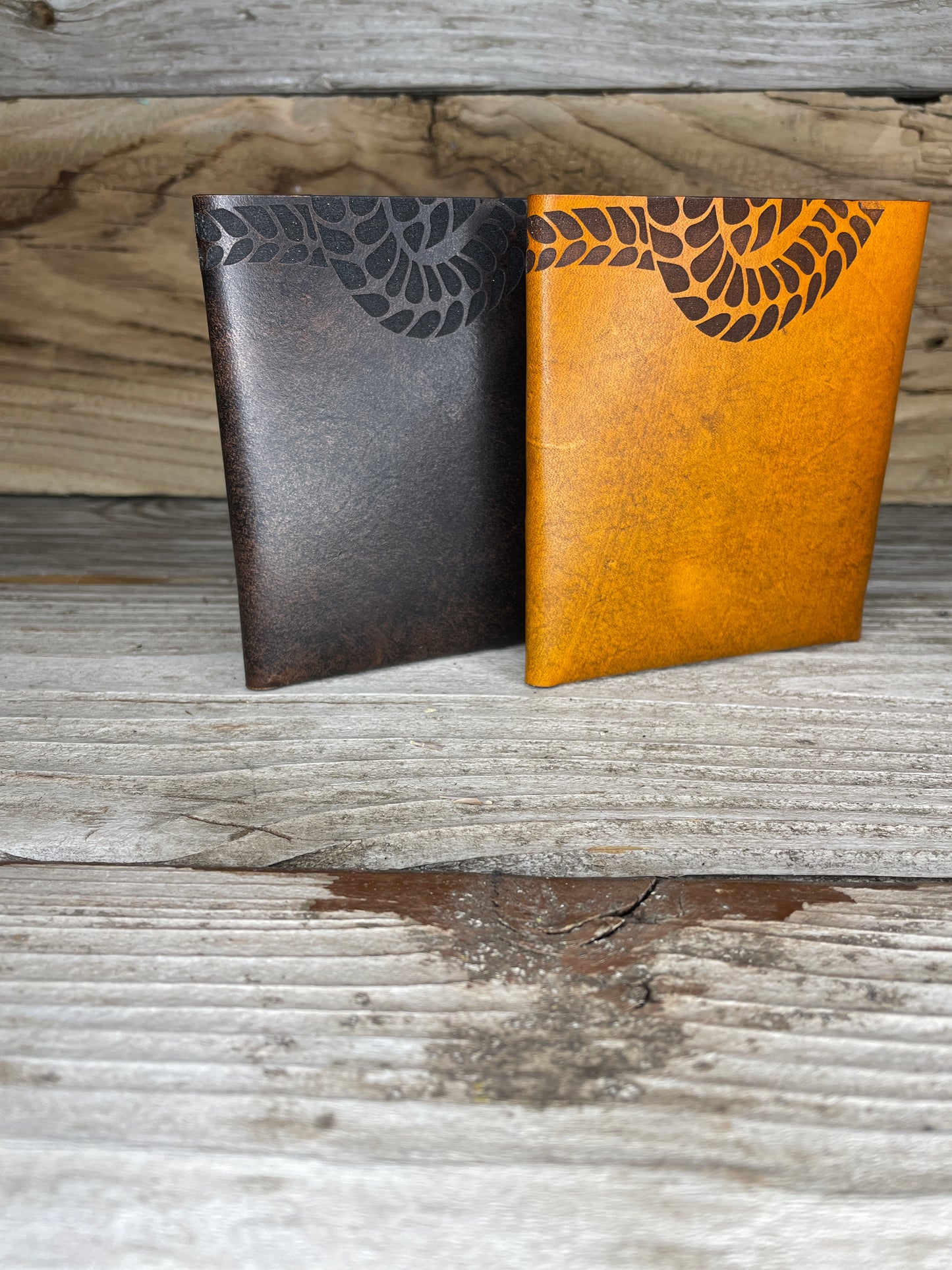 Snake Leather By-Fold Wallet