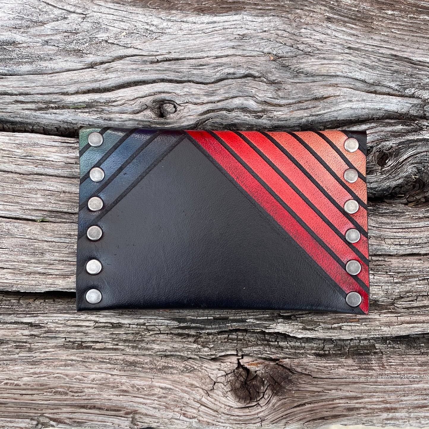 Stripes Slim Card Wallet