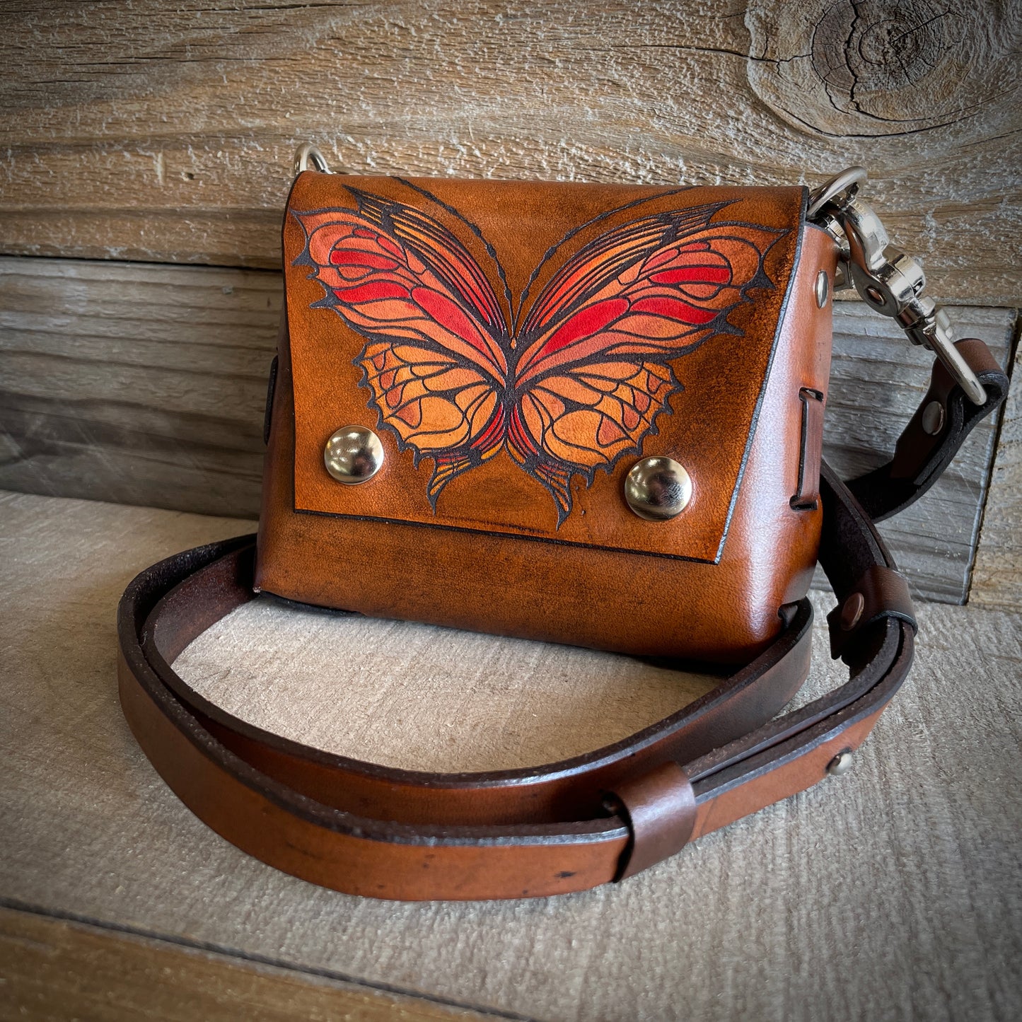 Small Butterfly Crossbody/Belt Bag