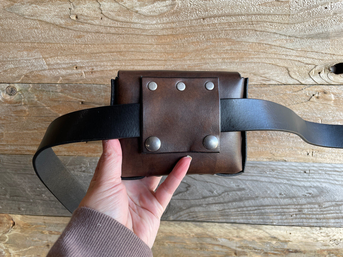 Norse Leather Belt Bag